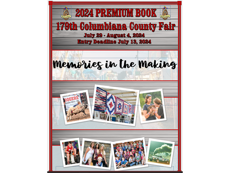 2024 Columbiana County Open Class Fair